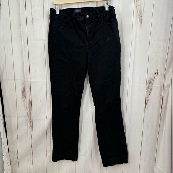 NYDJ Not Your Daughters Jeans Women’s 12 Black Lift Tuck Jeans - Picture 1 of 5